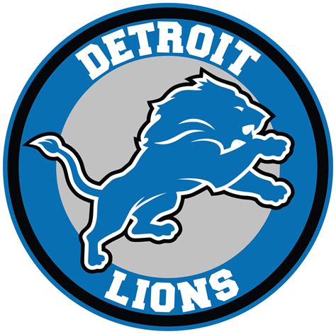 detroit lions logo png transparent